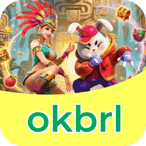 Interface do aplicativo okbrl mostrando jogos disponíveis no iOS e Android